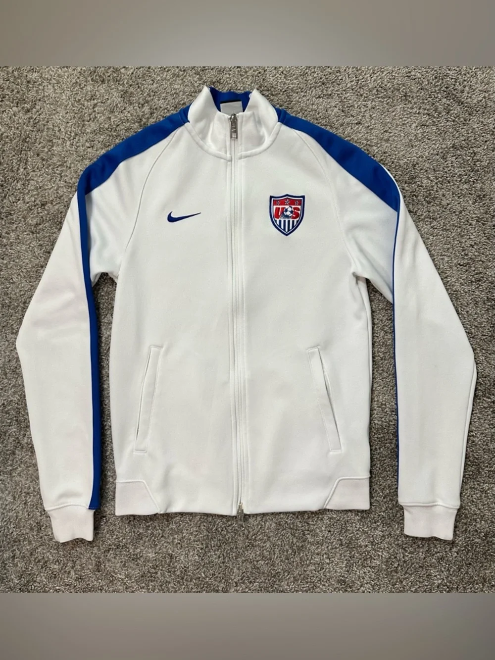Nike Men’s USA Soccer Zip Up Jacket Size Small